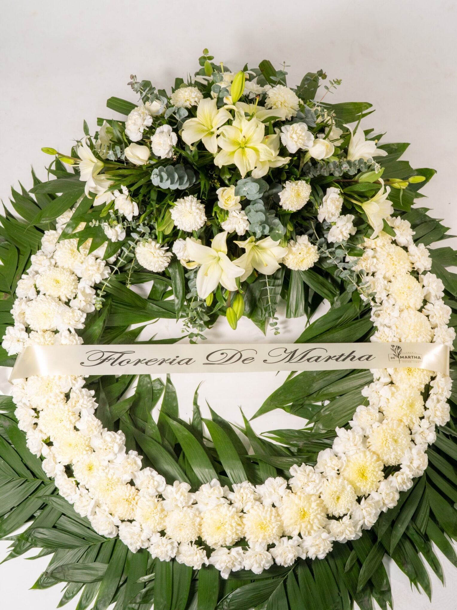 Corona (100 cm) Blanca Premium